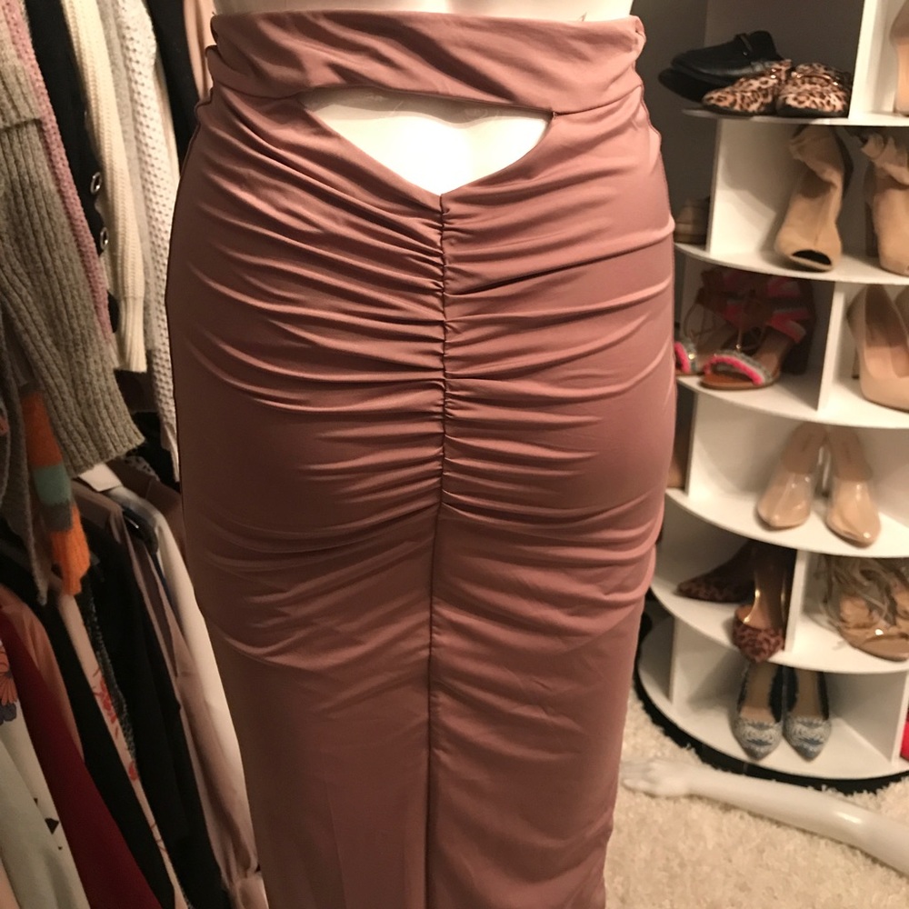 JLux Label Mauve Midi Skirt